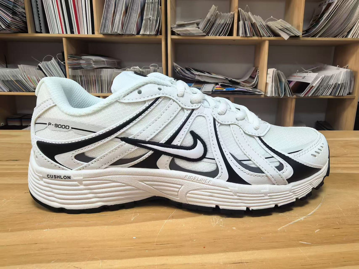 Nike P-9000 White and Black Sneakers