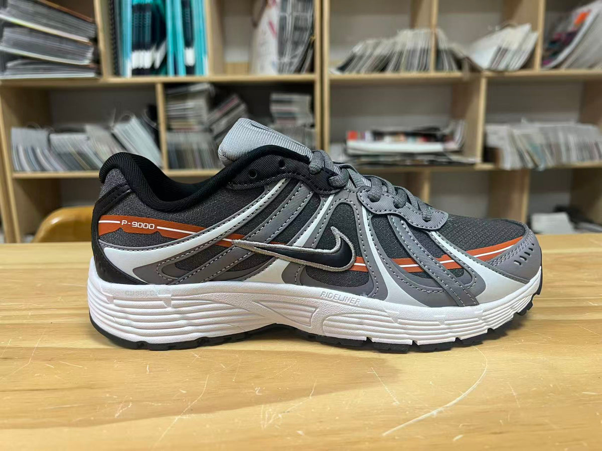 Nike P-9000 Sneakers Gray Black Orange IZ4752-003