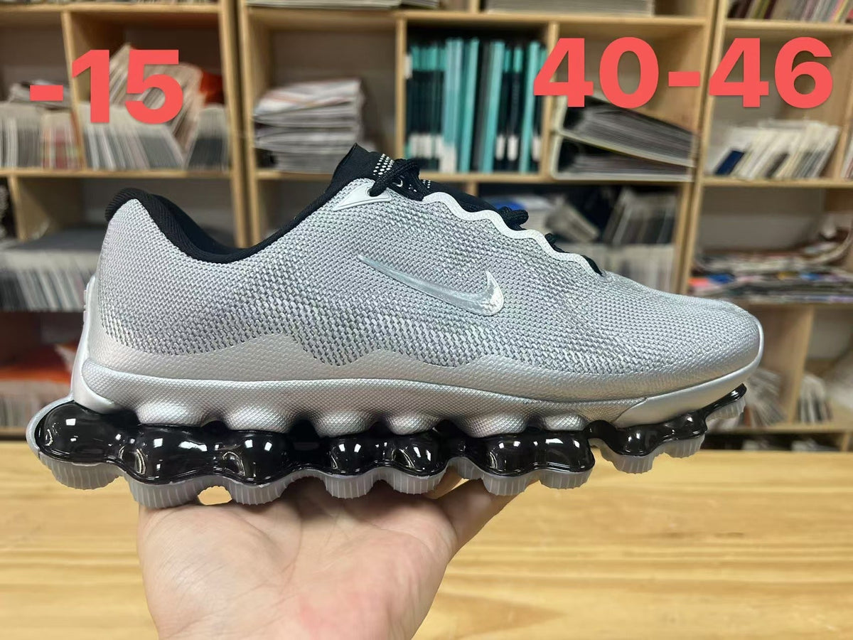 Nike Air Liquid Max Running Shoes in White and Black