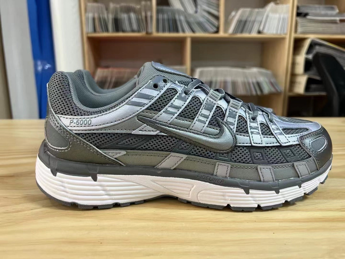 Nike P-6000 Sneakers in Gray and White CD6404-023
