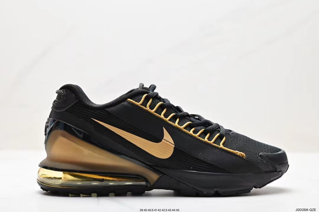 Nike Air Max 270 Black Gold Sneakers