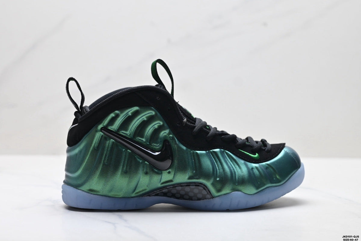 Nike Air Foamposite One Huarache Black Green Sneakers