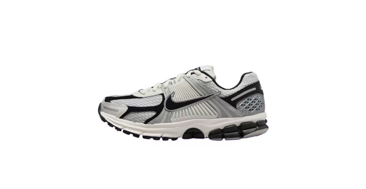 Nike Air Zoom Vomero 5 Running Shoes, Black and White