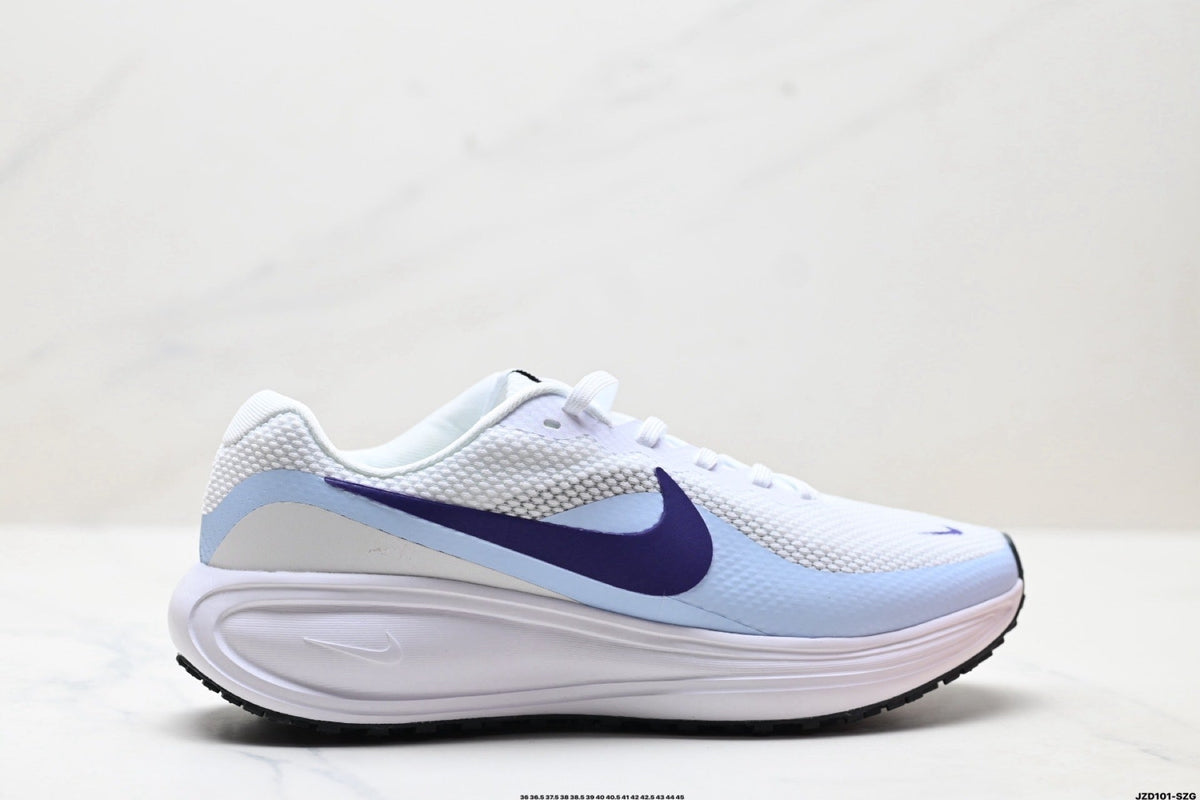 Nike Revolution 8 Running Shoes White Blue Purple