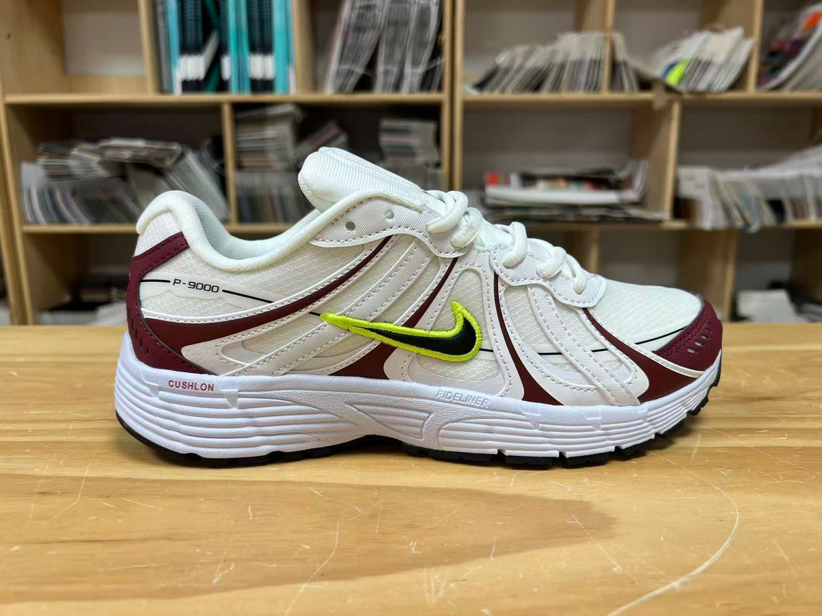 Nike P-9000 Sneakers White Burgundy Volt IZ4751-204