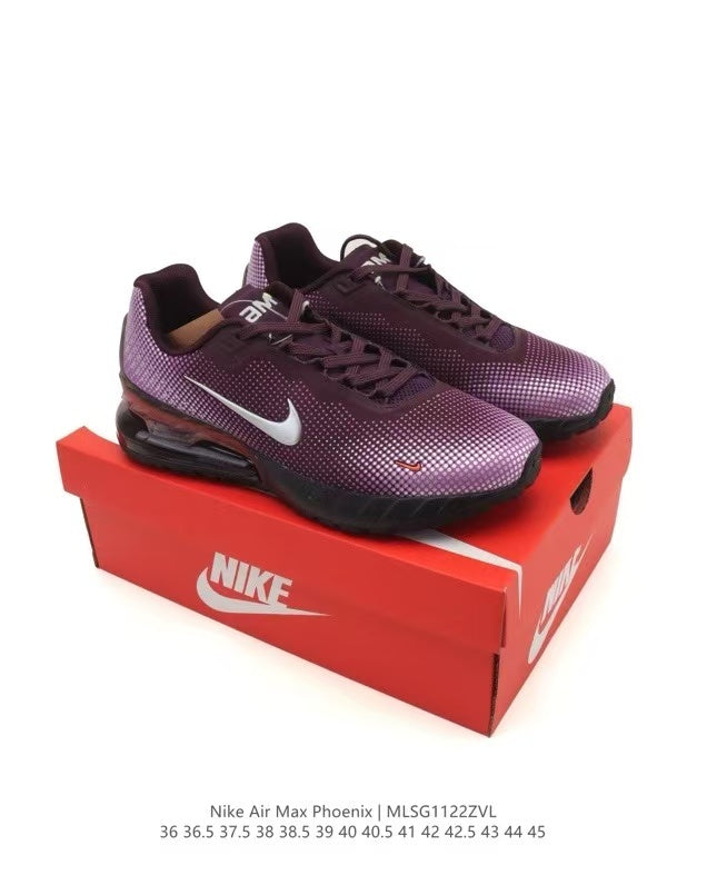Nike Air Max Phoenix Black Purple Sneakers MLSG112ZVL