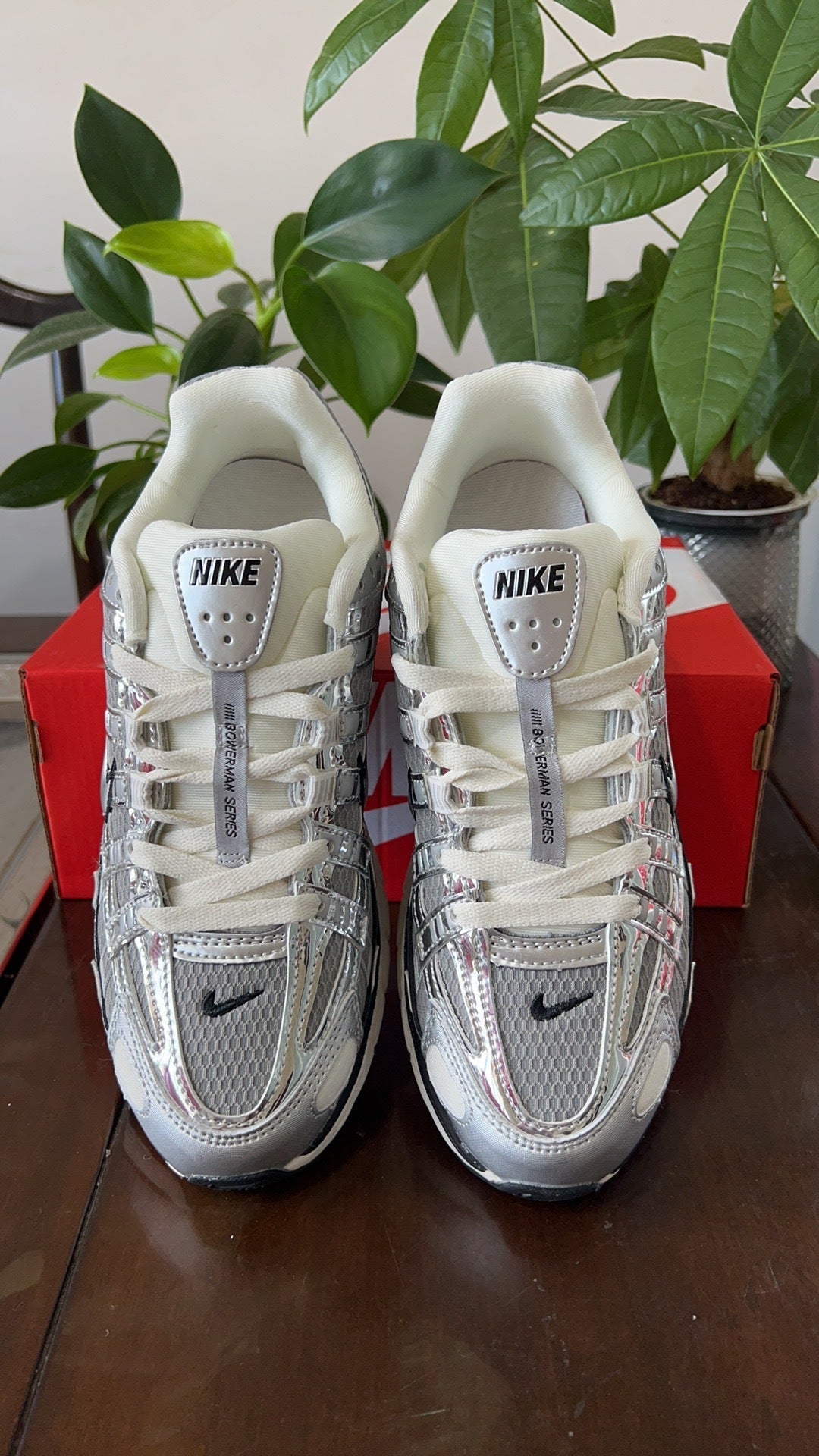 Nike P-6000 Sneakers White Gray Black CN0149-001