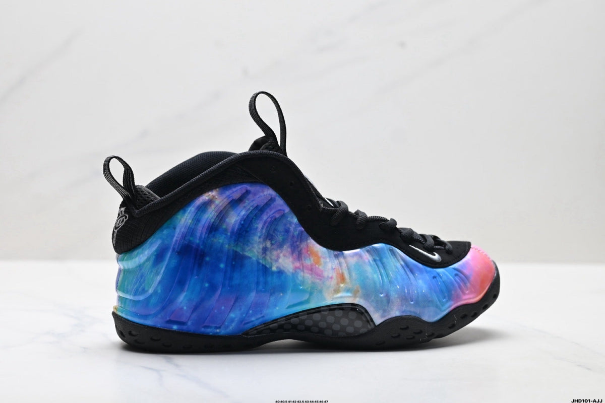 Nike Air Foamposite One Penny Hardaway Sneakers, Blue Iridescent