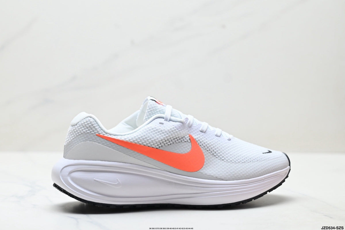 Nike Revolution 8 Running Shoes White and Orange