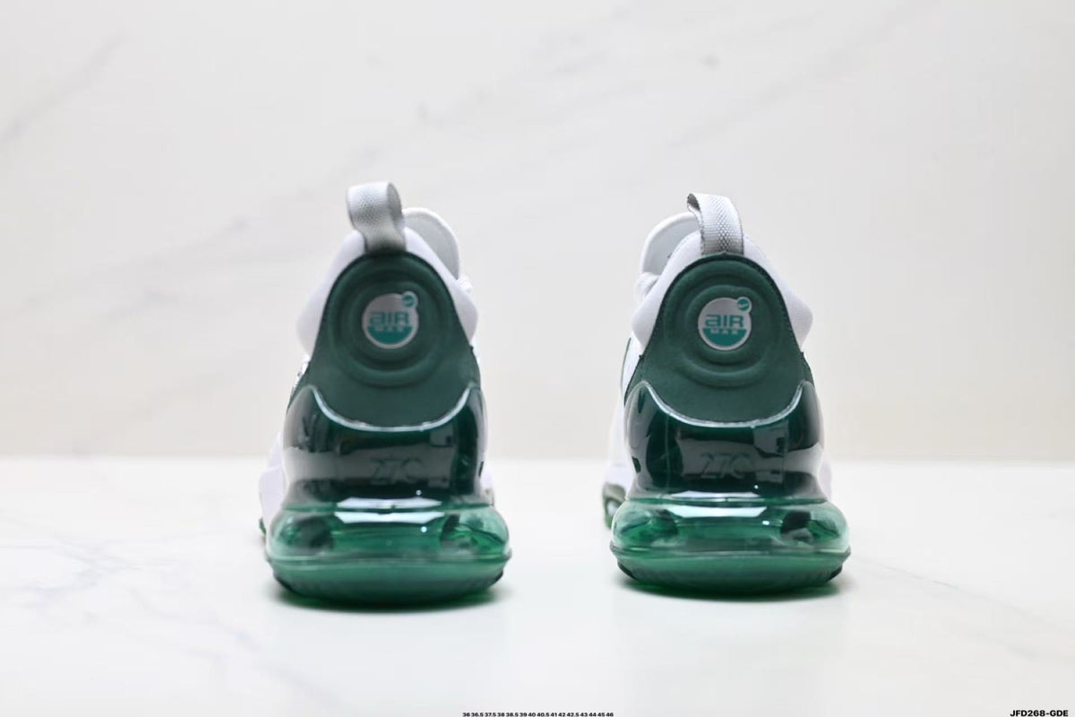Nike Air Max Scorpion White and Green Sneakers JFD28-GDE