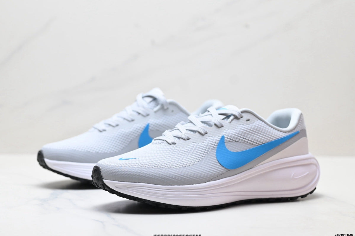 Nike Revolution 8 Running Shoes, White and Blue