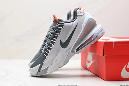 Nike Air Max 270 GDJ Sneakers in White, Gray and Orange