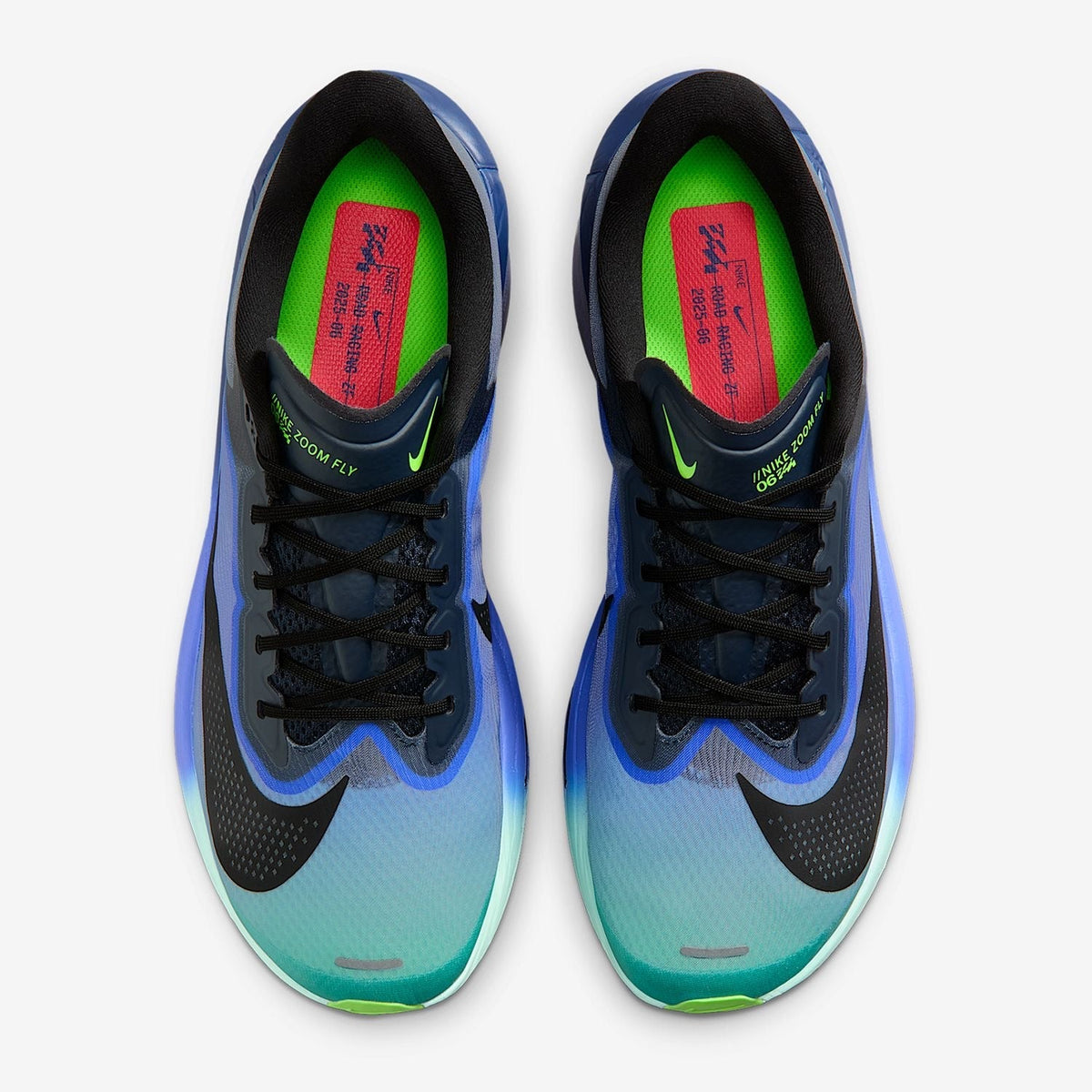 Nike Zoom Fly 6 Running Shoes Black Blue Green