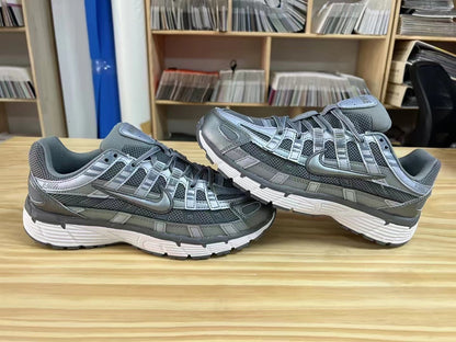 Nike P-6000 Sneakers in Gray and White CD6404-023