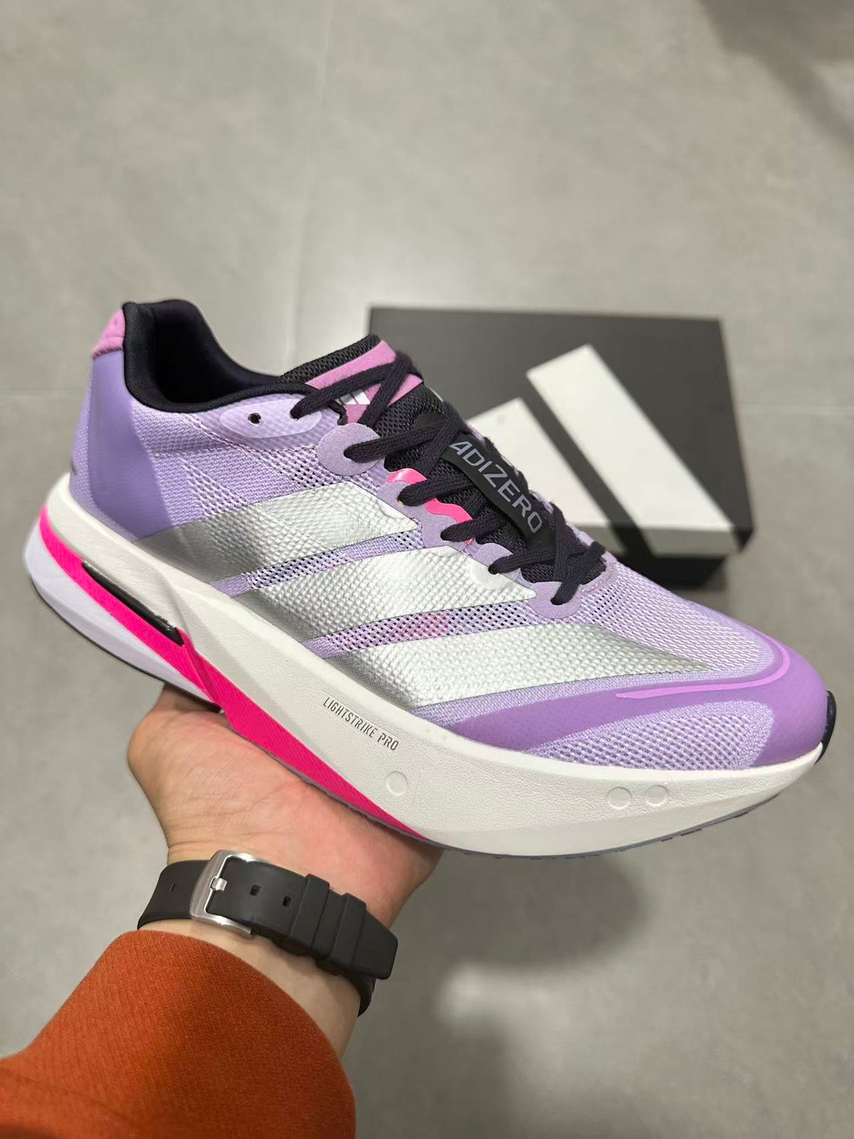 Nike Lightstrike Pro Running Shoes Lavender Pink