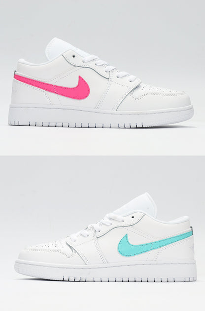 Nike Air Force 1 Low Candy Swoosh White Sneakers CW7035-100