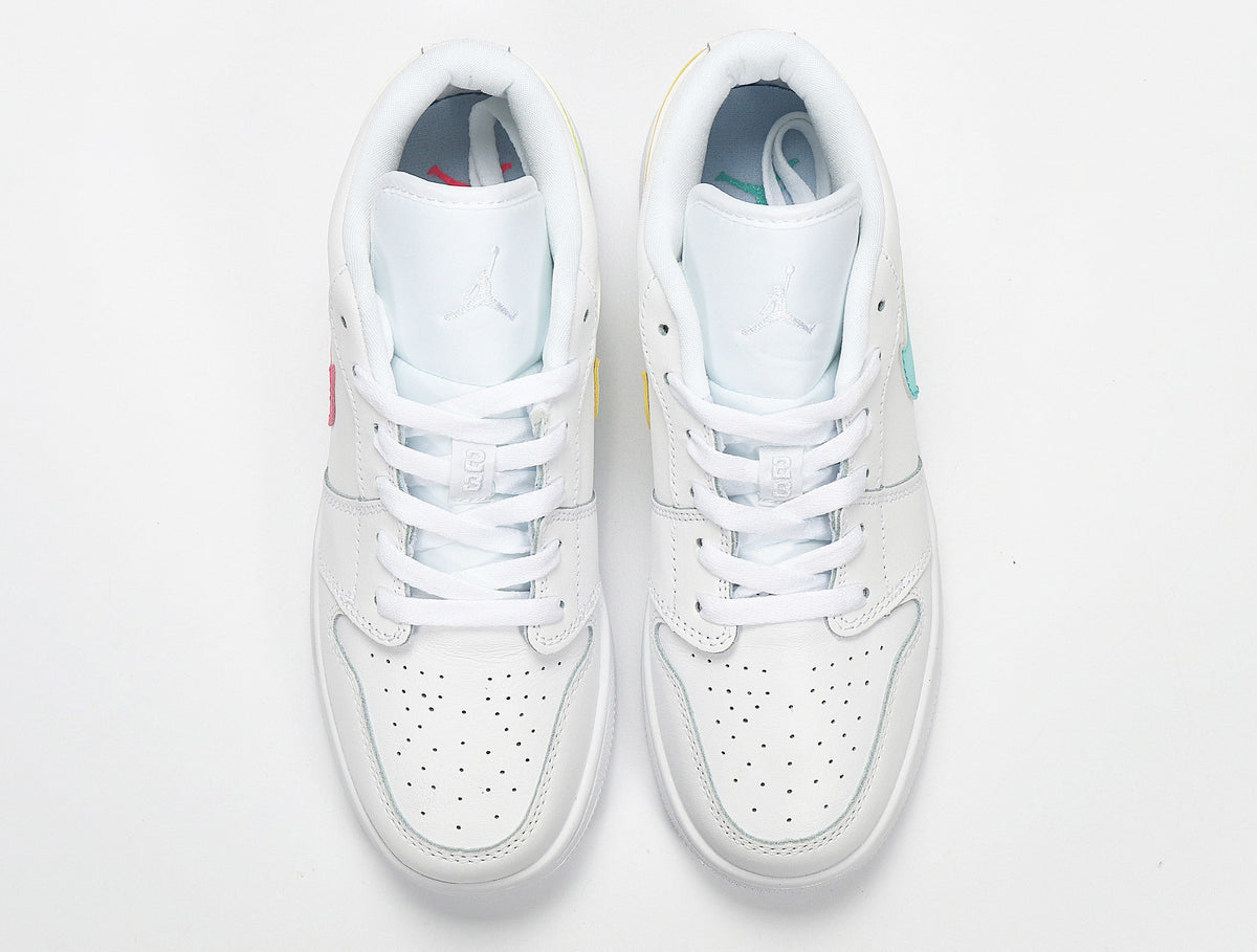 Nike Air Force 1 Low Candy Swoosh White Sneakers CW7035-100