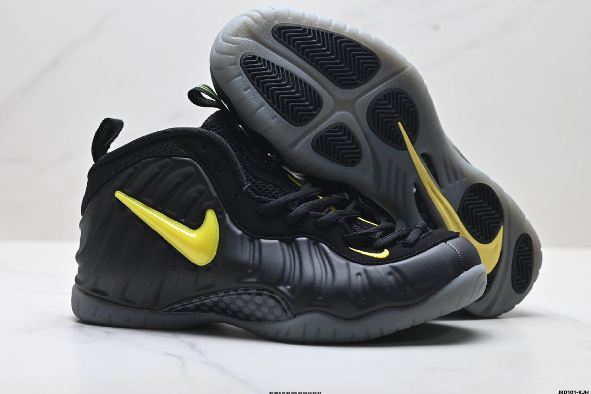 Nike Air Foamposite One Black Neon Yellow Sneakers