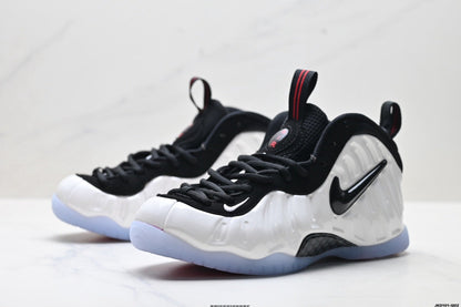 Nike Air Penny Foamposite One Black White Red Sneakers