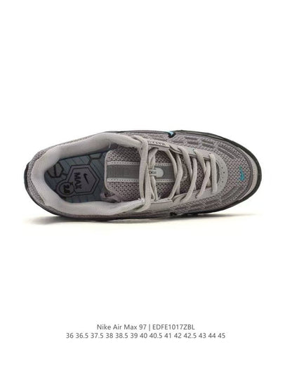 Nike Air Max 97 Grey and Black Sneakers EDE1017ZBL