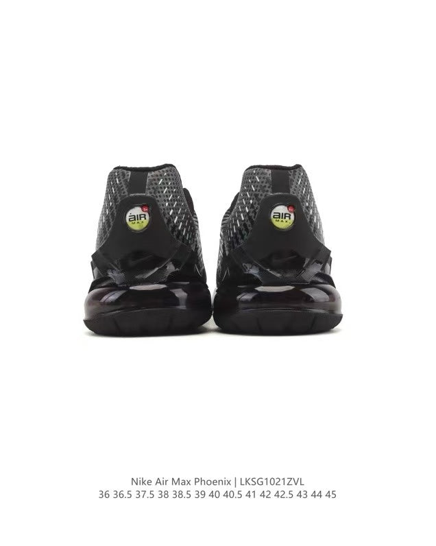 Nike Air Max Phoenix Black and White Sneakers LKS1021ZVI