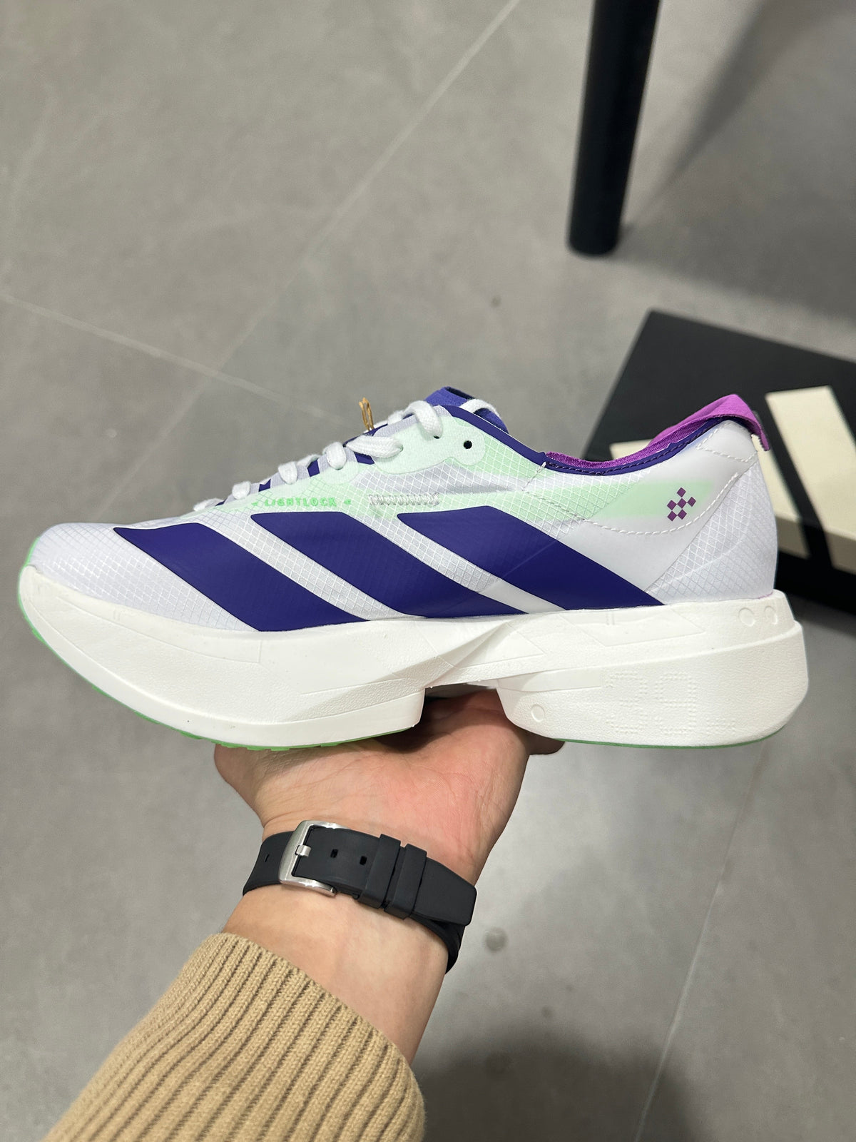 Nike ZoomX Invincible Run 3 White Purple JR1656