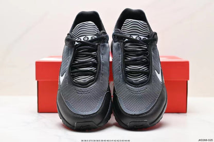 Nike Air Max 270 React Black White Purple Sneakers