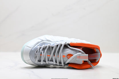 Nike Air Foamposite One Penny Hardaway Sneakers Gray Orange