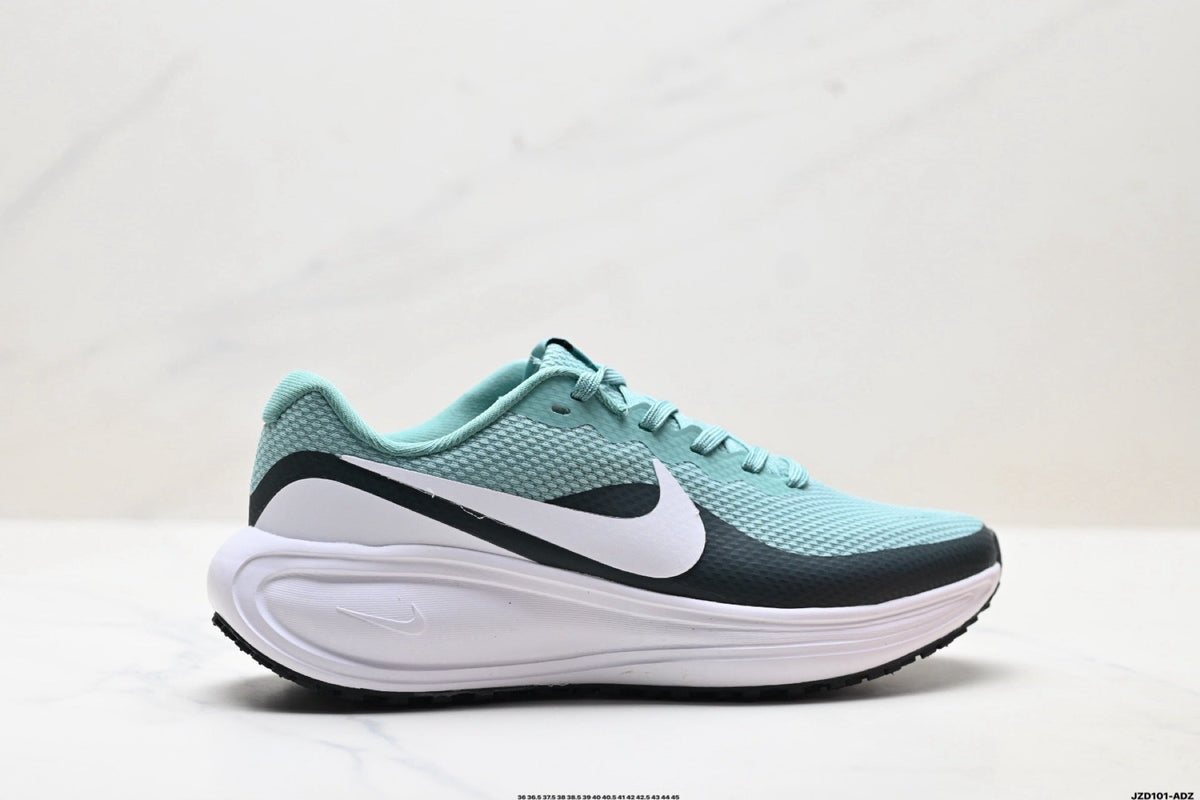 Nike Revolution 8 Running Shoes in Aqua, Black and White