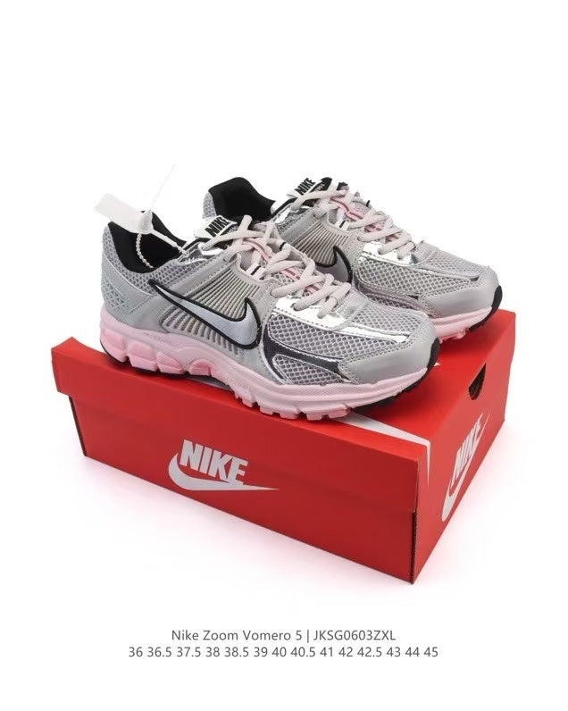 Nike Zoom Vomero 5 Silver Pink Sneakers JKS0603ZXL