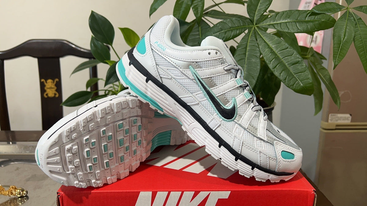 Nike P-6000 Sneakers White Turquoise BV1021-104