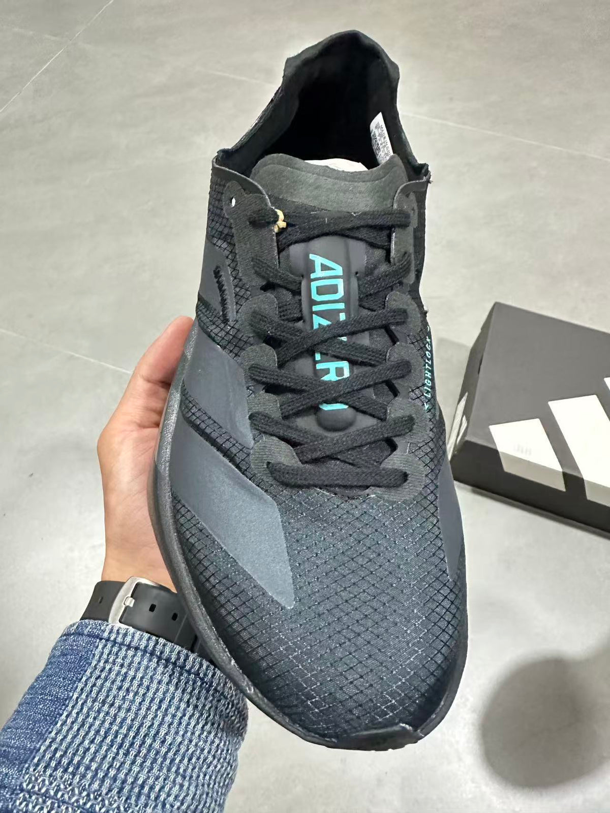 Nike Lightstrike Pro Running Shoes Black Gray HQ7411