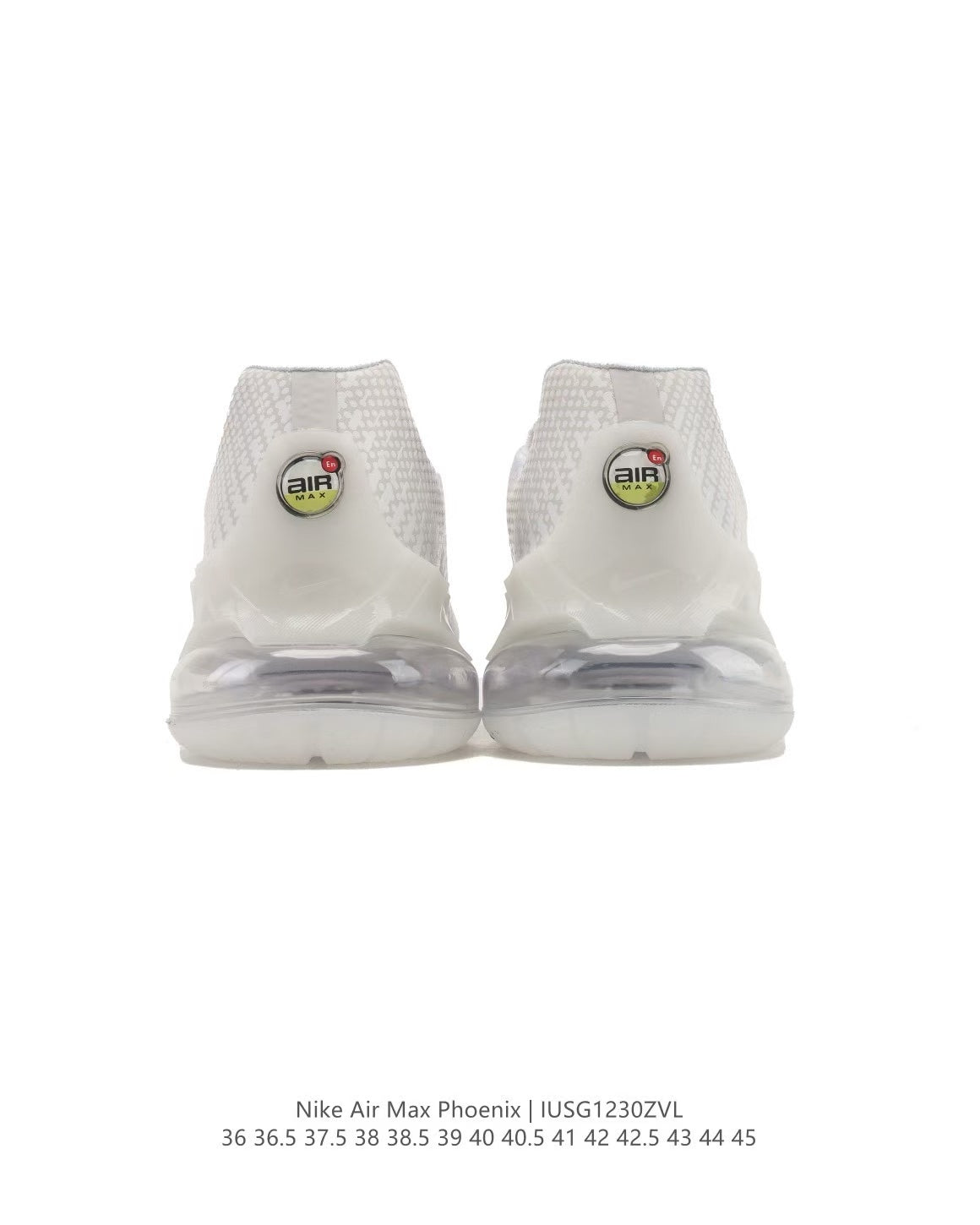 Nike Air Max Phoenix White Running Sneakers JUSG1230ZVL