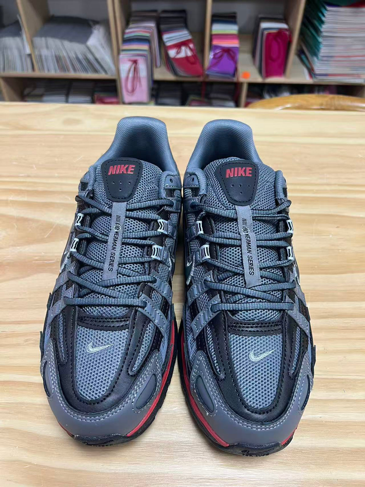 Nike P-6000 Sneakers Blue Gray Red IF6199-001