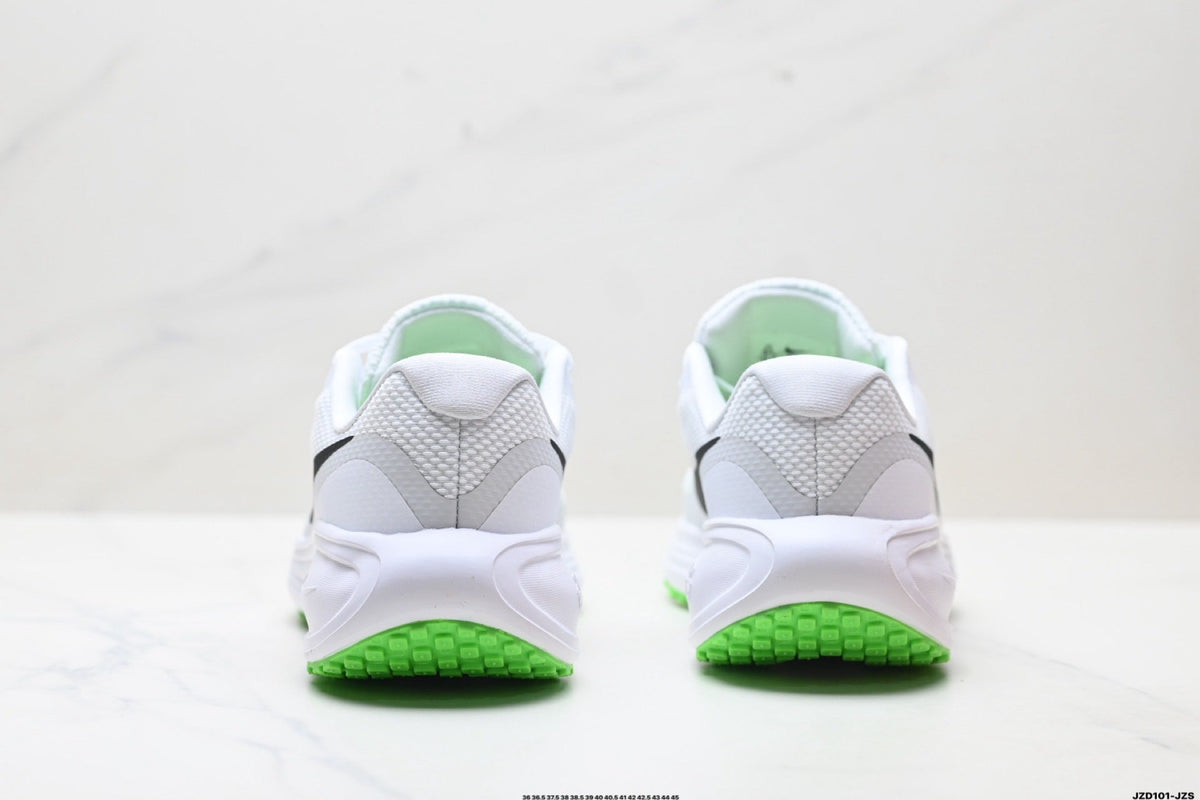 Nike Revolution 8 Running Shoes White and Green