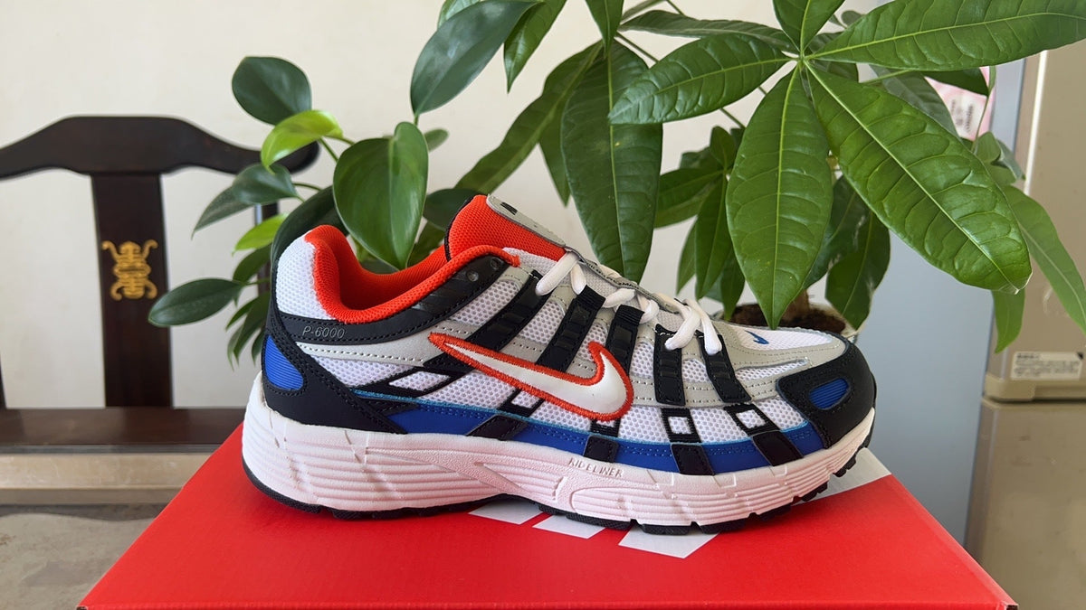 Nike P-6000 Sneakers White Black Blue CD6404-008