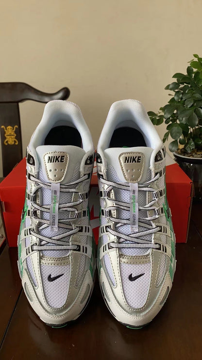 Nike P-6000 Sneakers White Grey Green CD6404-104
