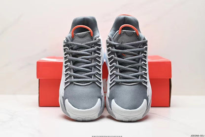 Nike Air Max 270 GDJ Sneakers in White, Gray and Orange