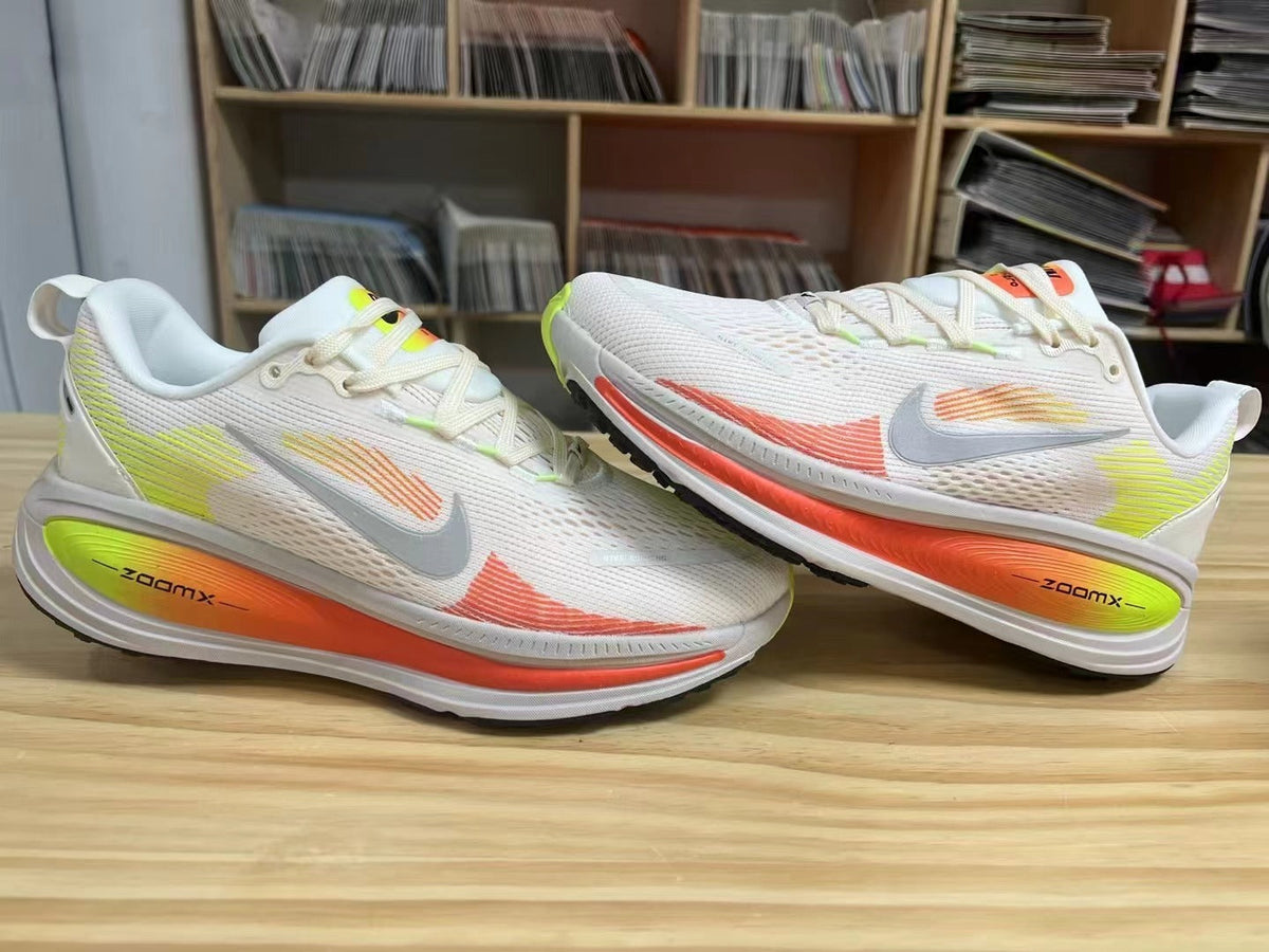 Nike Vomero 18 Running Shoes White Volt Orange