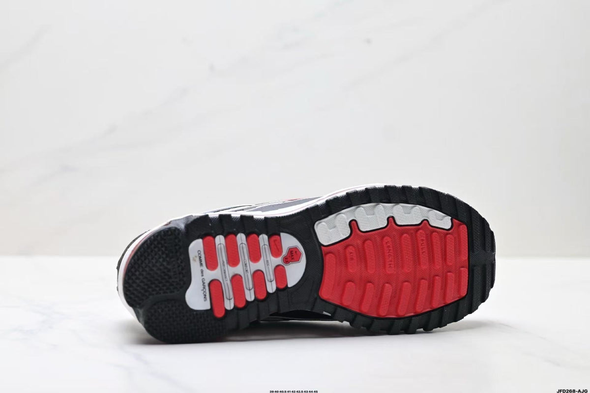 Nike Air Max 200 White Black Red Sneakers