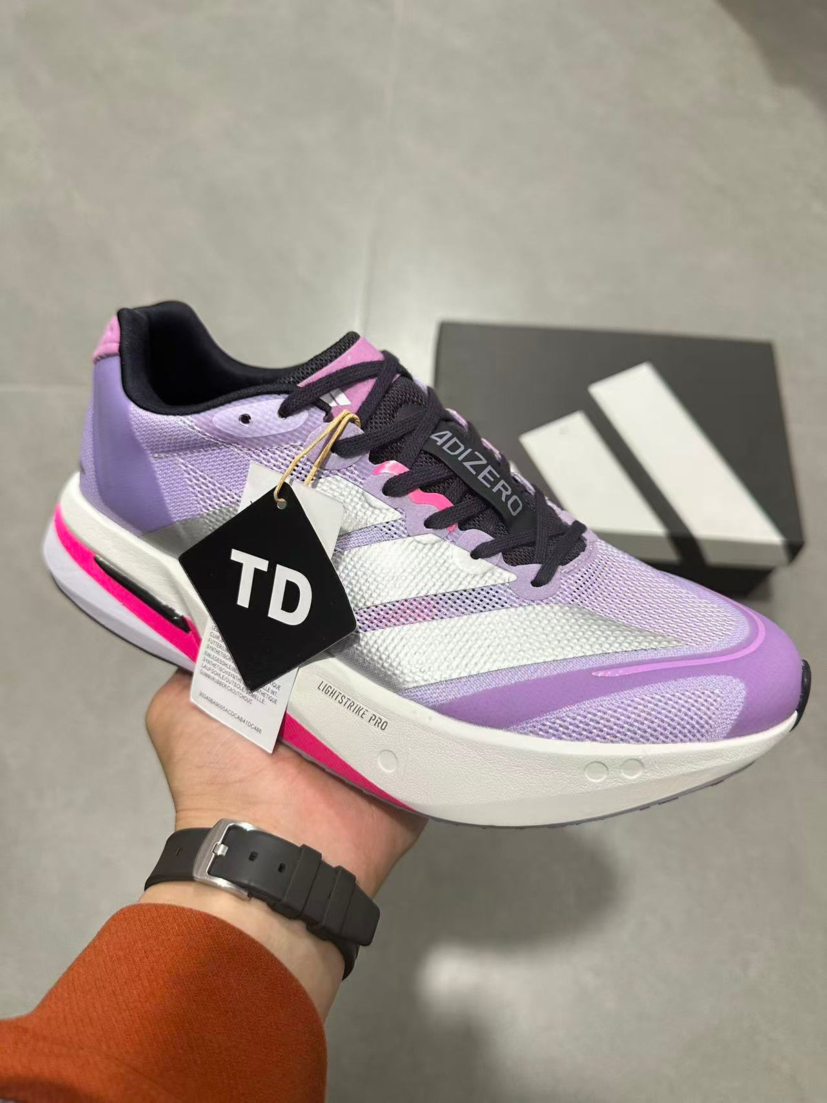 Nike Lightstrike Pro Running Shoes Lavender Pink