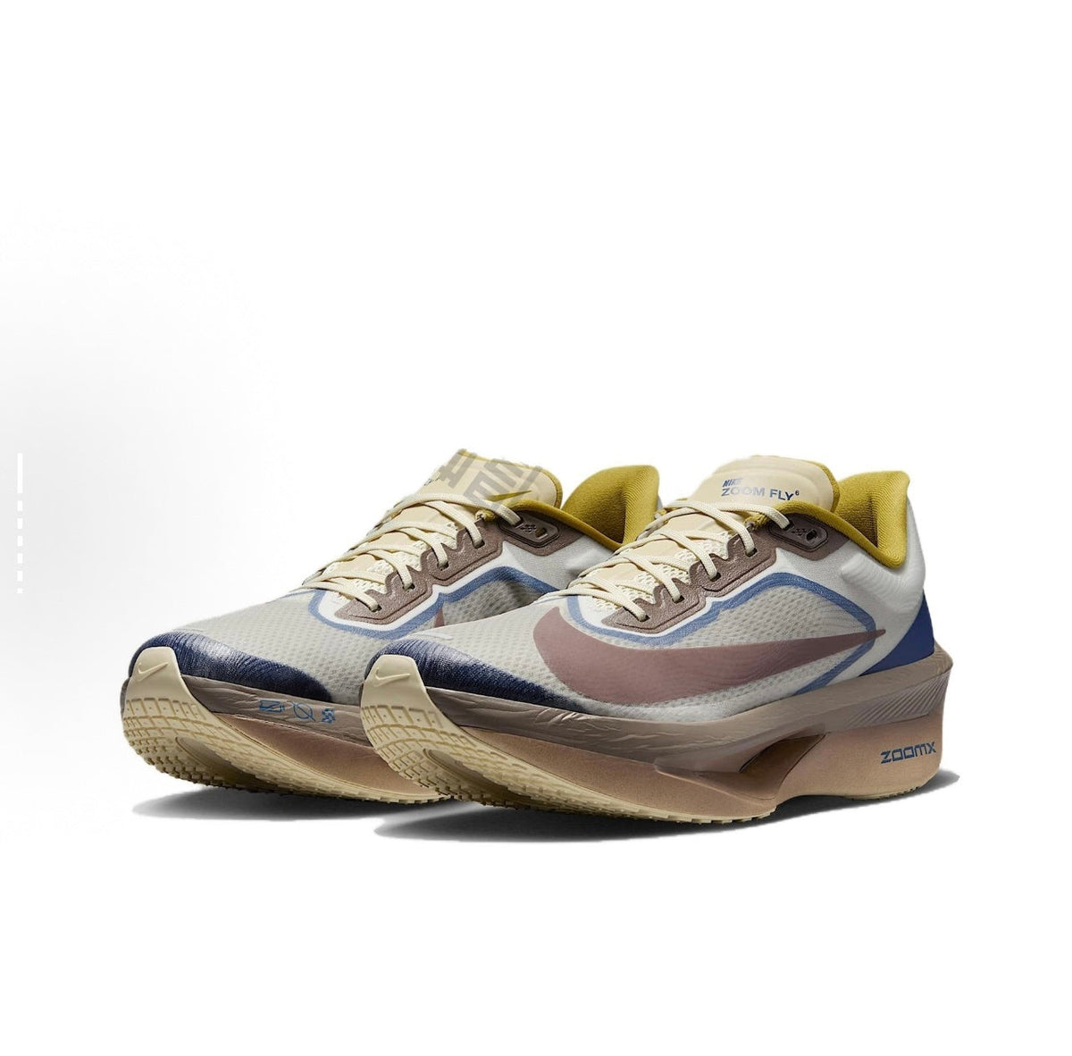 Nike Zoom Fly 6 Running Shoes Grey Brown