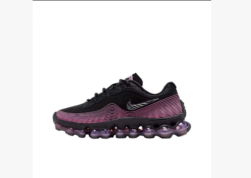 Nike Air Liquid Max Running Shoes Black and Pink