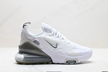 Nike Air Max 720 White and Grey Sneakers