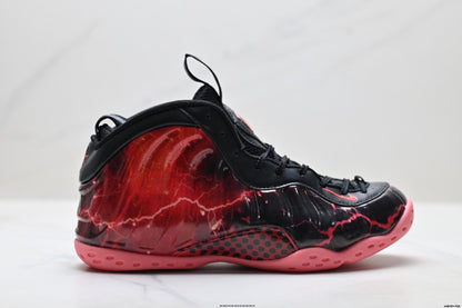 Nike Air Foamposite One Penny Hardaway Black Red Sneakers