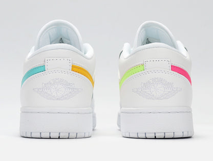 Nike Air Force 1 Low Candy Swoosh White Sneakers CW7035-100