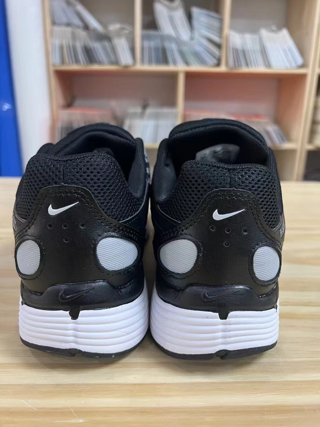 Nike P-6000 Sneakers Black and White CD6404-026