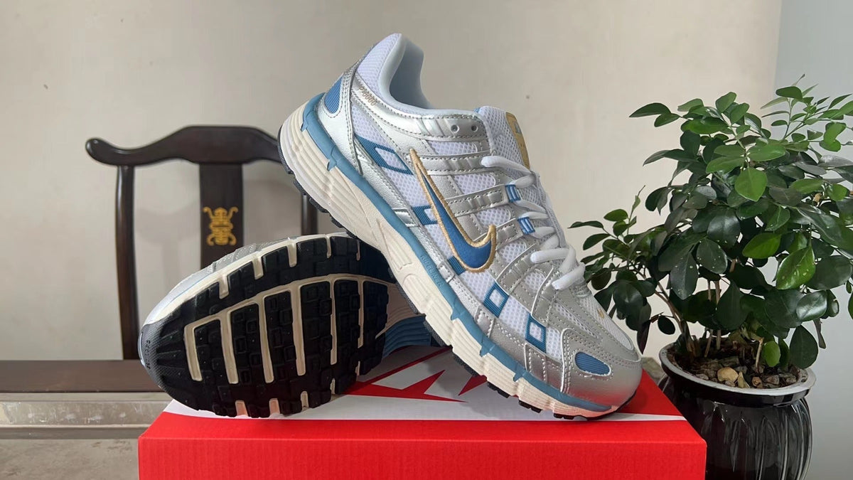 Nike P-6000 Sneakers White Grey Blue HJ7246-100