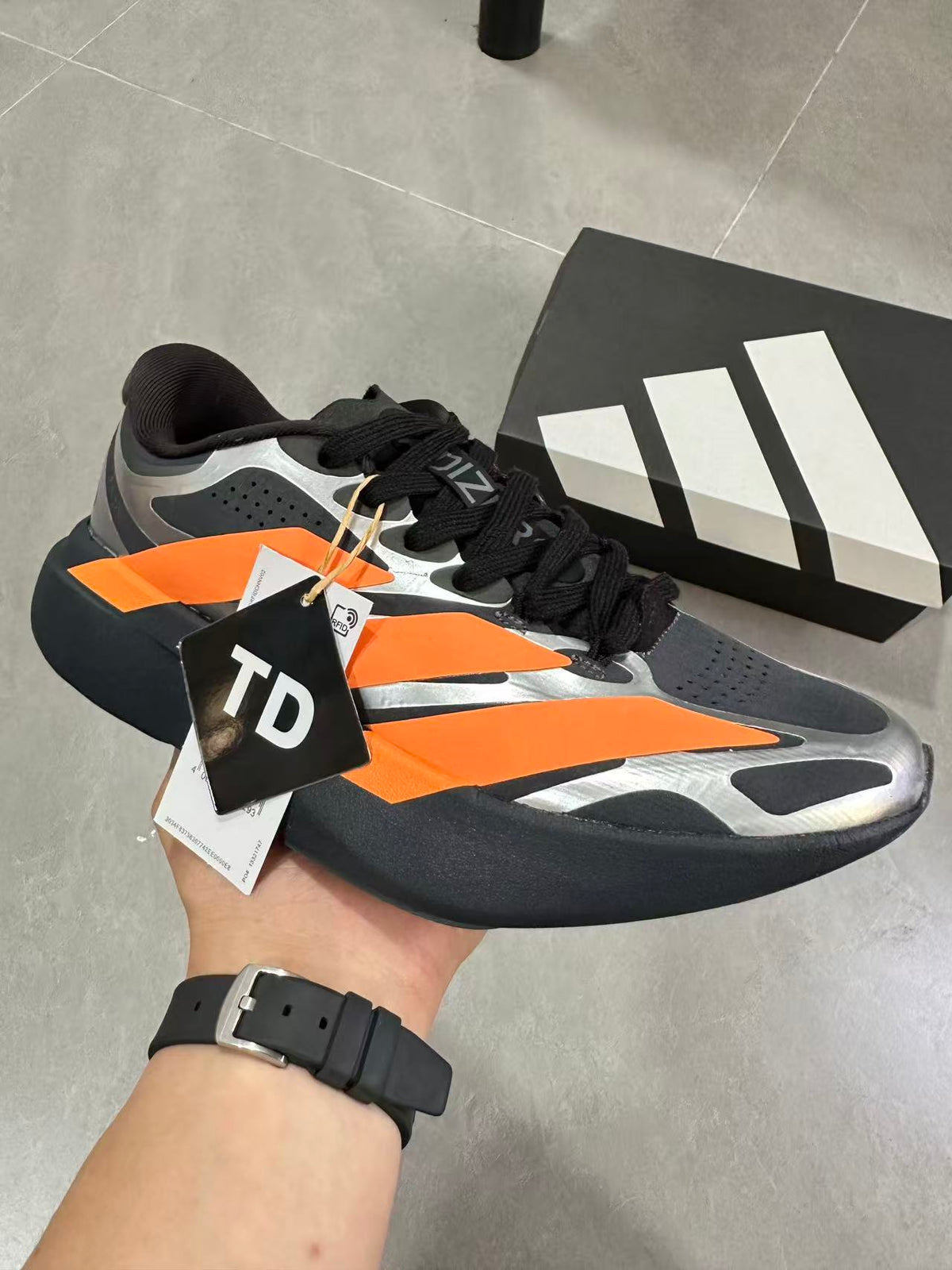 Nike Lightstrike Pro Running Shoes Black Orange KI4766
