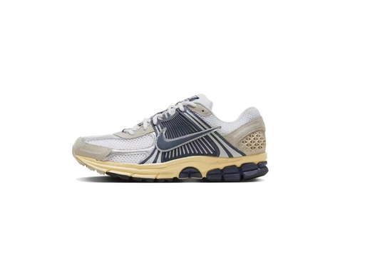 Nike Air Zoom Vomero 5 Running Sneakers in White and Grey